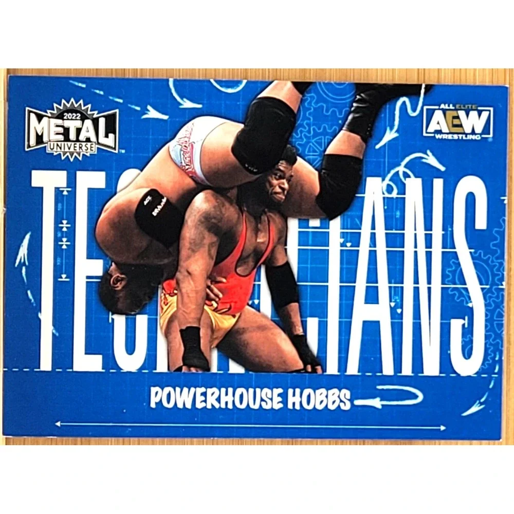 2022‎ UPPER DECK AEW METAL UNIVERSE POWERHOUSE HOBBS TECHNICIANS